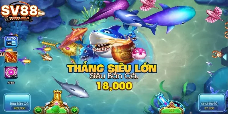 Vua săn cá – Trò chơi bắn cá 2 người đổi thưởng thú vị 